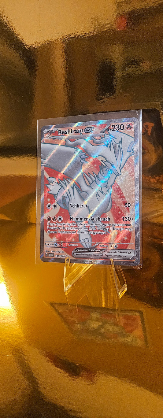 Reshiram ex (WHT 158) Weiße Flammen