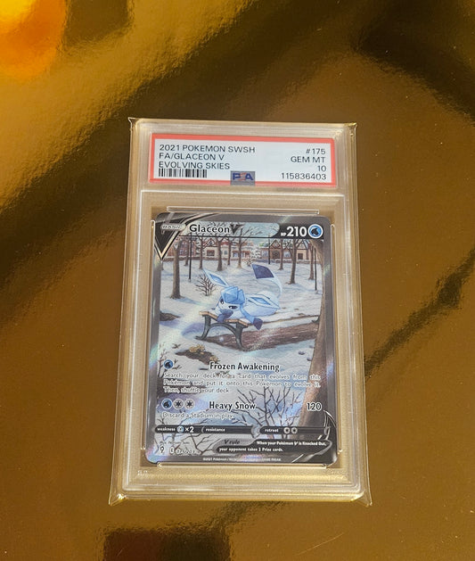 Glaceon V PSA 10