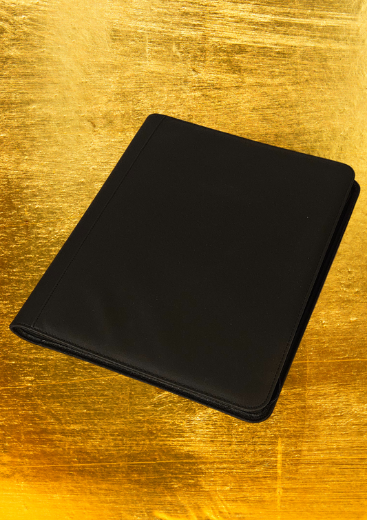 Top Loader Binder PU-Karten-Sammelordner mit 288 Fächern & 16 Seiten