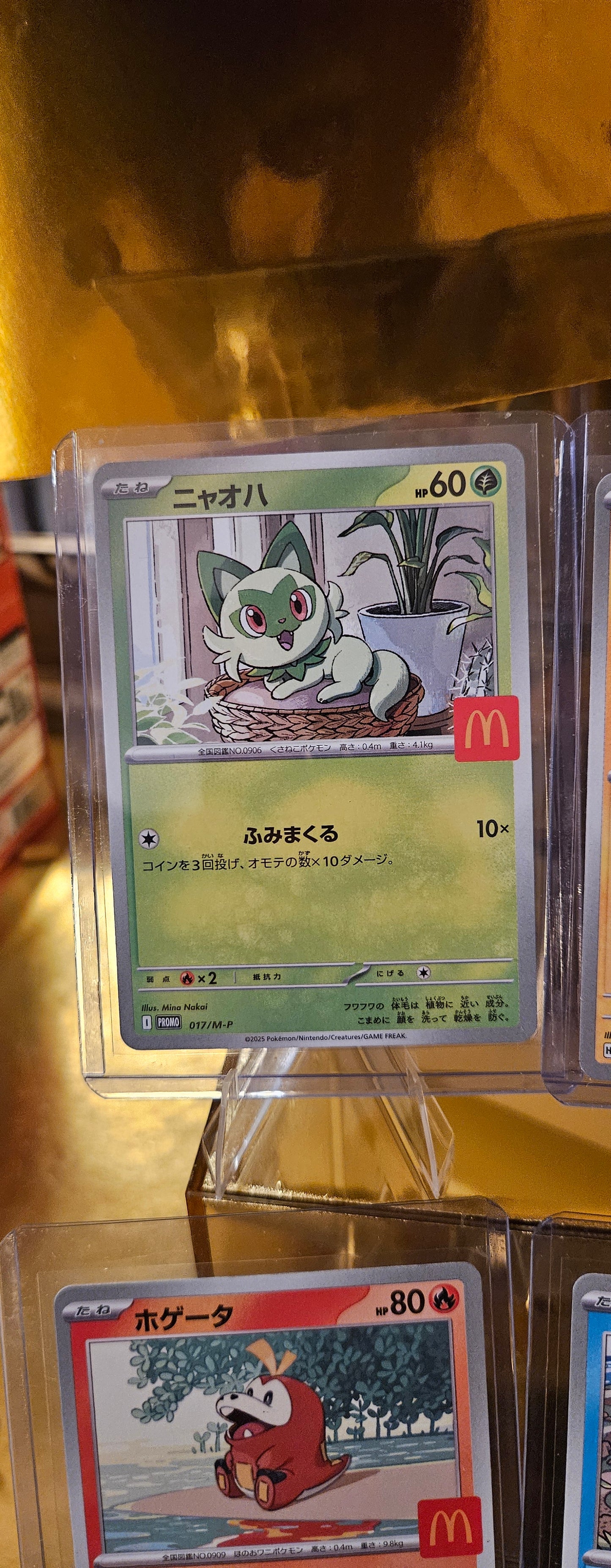 Pokémon McDonald’s Japan 2023 – Full Set Promo Karten (6 Stück)