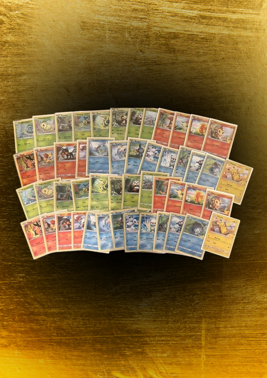 Pokemon TCG McDonalds 25th Anniversary MASTER SET / Holo & Non Holo ENG 50 Karte